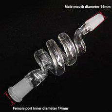 AVU Dia14mm 커넥터 Shisha Spring Hookah Coil Twirl Smoking For Led Glass Nargile Chicha 액세서리 Narguile P, 맑은, 협력사
