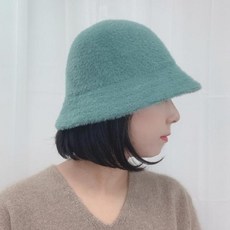 [블루피오레] 페이크 밍크 숏 벙거지 모자 BFH903