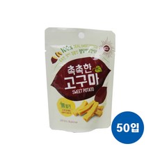 오성 촉촉한 고구마말랭이, 50g, 50개입