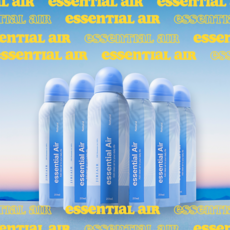 [6개] 지리에어 프리미엄 공기 휴대용 미니 공기캔 산소캔 여행용 에센셜에어 253ml, 6개