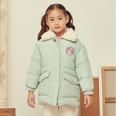 치크(CHEEK) 리버서블 하프기장 다운점퍼(공용) CKJD21T1B_울산점