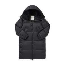 이브살로몬 24W23WFM06000M07W C99 ARMY 아미 램 칼라 로고 롱 다운 여성 패딩