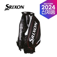 [2024년신제품] SRIXON GGC-S186L STAFF 스테프 10.5인치 대용량 캐디백, 블랙, 블랙 - 스릭슨캐디백