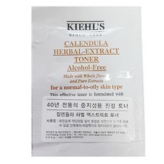 키엘 칼렌듈라 허벌 엑스트라 토너100장가요 토너, 1개