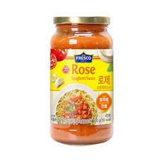 오뚜기 집들이음식 프레스코스파게티소스 로제 소스 조미료 파스타 스파게티 600G, 22세트