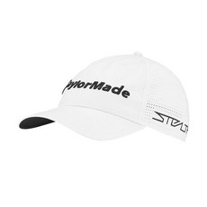 테일러메이드 투어 라이트테크 골프 모자 TD907, 화이트