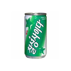 롯데 칠성사이다 캔, 190ml, 1개