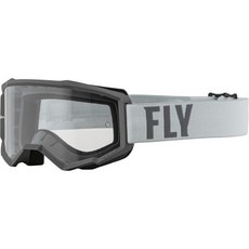 Fly Racing FLY 성인용 초점 고글회색다크 그레이, Adult, 1개, Grey/Dark Grey