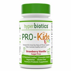 Hyperbiotics 프로키즈 인후건강 츄어블 프로바이오틱스 45개입, 1개