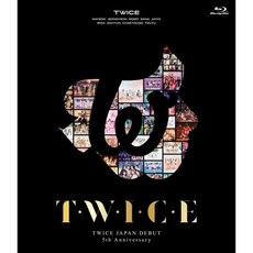 트와이스 TWICE JAPAN DEBUT 5th Anniversary T・W・I・C・E Blu-ray 블루레이 통상반