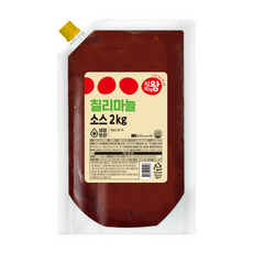 식자재왕 칠리마늘소스 2kg, 0, 2개