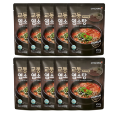 교동 프리미엄 염소탕 어르신 몸보신 보양식, 10개, 450g