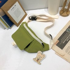 학색백 172호 인스 패션 남여 공용 숄더 겸 크로스백 소녀 큐트 힙색 가방 일일계Z