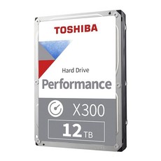 Toshiba X300 14TB 퍼포먼스 & 게이밍 3.5인치 내장 하드 드라이브 - CMR SATA 6Gb/s 7200RPM 512MB 캐시 HDWR51EXZSTA, 퍼포먼스 데스크탑, 8 TB - 14tb