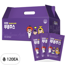더존건강 더조은 바나나 사과 푸룬주스, 120개, 80ml