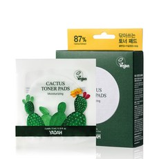 야다 선인장 토너패드 2p, 5ml, 20개