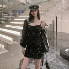 캐쥬얼 스타일리쉬 여성 가을 인조가죽 차량 멋진 코트 섹시