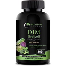 Blossom Nature 딤 300mg 브로콜리 200mg Bioine 10mg 120정, DIM with Broccoli (120 capsule, 1개