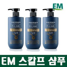 탈모 증상 완화 샴푸 EM 스칼프샴푸 500ml 미생모샴푸, 3개