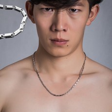 대나무은목걸이