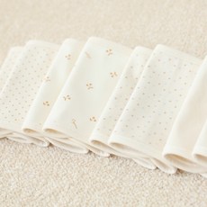 M4U 맘스포유 오가닉 아기띠 침받이 (벨크로/똑딱이/앞보기 가슴침받이), 똑딱이(무지)