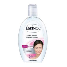 Eskinol Classic White Facial Deep Cleanser 에스키놀 클래식 화이트 페이셜 클렌저, 225ml, 1개