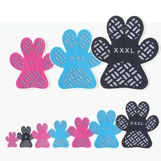 강아지발바닥보호대 미끄럼방지패드 바닥매트 애견 패치 노견, 핑크-XL, 1개