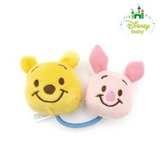 [디즈니] 베이비 푸우 딸랑이 쉐이커, 상세 설명 참조, 1개