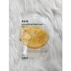 ABIB 아비브 약산성 pH 시트 마스크 유자핏 1매, 1개, 1개입