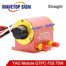 Wavetopsign jitai gtpc 75 s 75 w 스트레이트 yag 레이저 모듈 GTPC 75S 레이저 다이오드 펌프 yag 레이저 기계에 사용, 1개