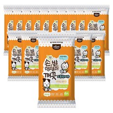 에티펫 손 발 엉덩이 깨끗 도톰한 티슈, 15개, 40개입