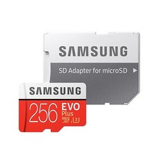 |Micro| SDHC.카드.EVO PLUS 256GB 삼성 노트북 저장 카메라 핸드폰 사진 보관 파일 사무 전산 오피스, |선택옵션|- 본상품선택