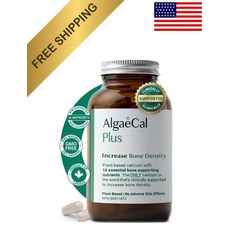ALGAECAL Plus Organic Red Algae Calcium Supplement Vitamin K2 MK7 (100mg) 902980, ALGAECAL Plus Organic Red Alga, 1개