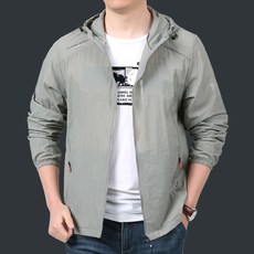 남성 경량 가벼운 사계절 바람막이 자켓 등산복 봄 여름 가을 기능성 점퍼 남자 잠바 아웃도어 후드집업 자켓 바람막이 운동복 러닝복
