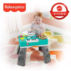 피셔프라이스 유아용 피셔 DJ 뮤직테이블, 혼합색상