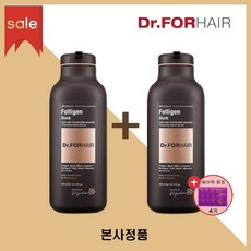 [장윤정샴푸] 닥터포헤어 폴리젠 블랙샴푸 새치커버 염색샴푸 300ml + 헤어팩, 장윤정샴푸2개+헤어팩4개