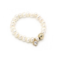 탄생석담수반지