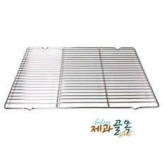 제과골목 업소용빵팬 전용 스텐채반 565x365x12mm(다리) 빵트레이 빵진열용, 1개