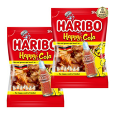  라이브잇 하리보 해피콜라 젤리, 200g, 18개 
