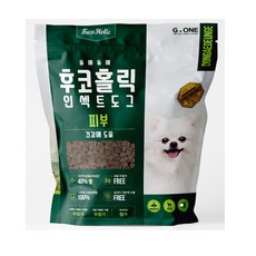 후코홀릭 인섹트 도그 피부건강에 도움 2.4kg, 1개 - 후코홀릭인섹트도그