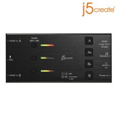 j5Create JVA06 C타입 듀얼 HDMI 4K 캡쳐보드