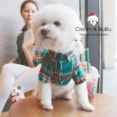 강아지랑주인이랑커플룩 세트 환절기 여름 개플룩, 옵션1 XS - 3근 이하 적합, 1개