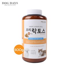  도그데이즈 프리락토스 유산균 분말타입, 500g 