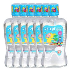 동아제약 어린이 가그린 풍선껌 380ml X 6개, 단일상품
