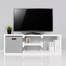 [나만의공간]티비 테이블 tv 거실장 낮은 모던 선반 장식장 1200##*boba1669, 하나뿐인 블랙