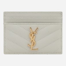생로랑 [생로랑]24SS 423291 BOW01 9207 모노그램 카드케이스