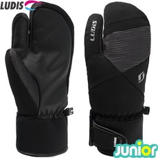 루디스 주니어 아동 스키보드 장갑 2324 COCO JR BLACK 삼지