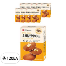 큐원 홈메이드 우리밀팬케익믹스, 430g, 120개