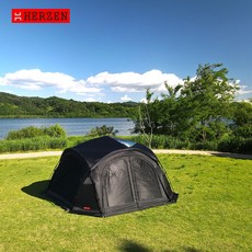 에르젠 라운지쉘터 S6 / 에르젠 대표쉘터, 블랙(그라운드시트 포함)