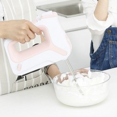 해외 가정용 간편한 머랭치기Haishi HM340 전기 가정용 베이킹 소형 버터 믹서를 가정용다-11659, 단일옵션